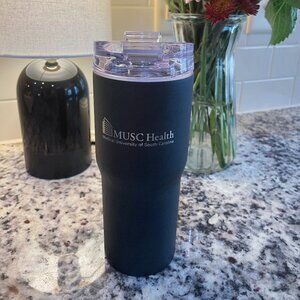 Medical University of South Carolina MUSC Navy Blue Vacuum Drink Tumbler